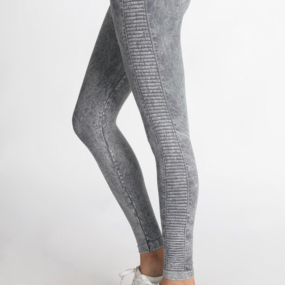 CLEARANCE Granite Vintage Ladder Seamless Jegging Leggings - Picture 2 of 4
